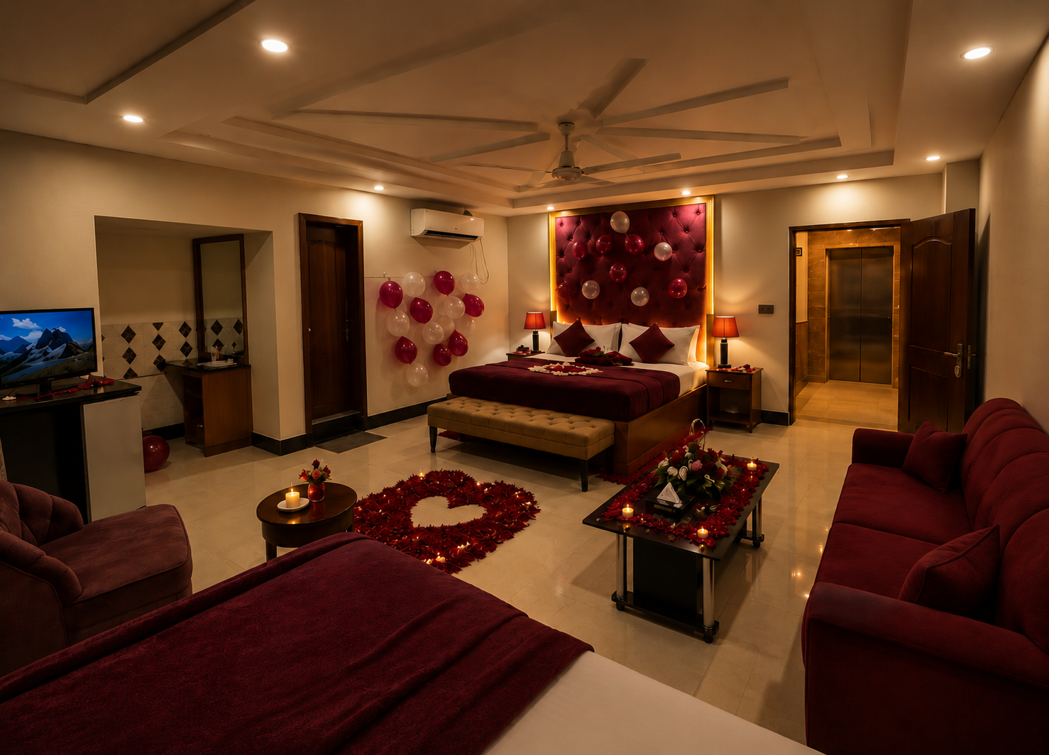 Decoration Room Setup